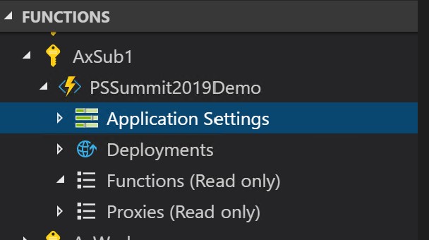 Azure Tools Azure Function Done