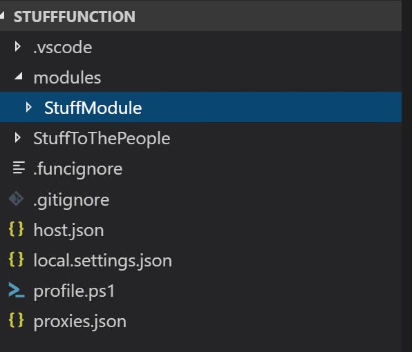 Azure Tools Azure Function Module